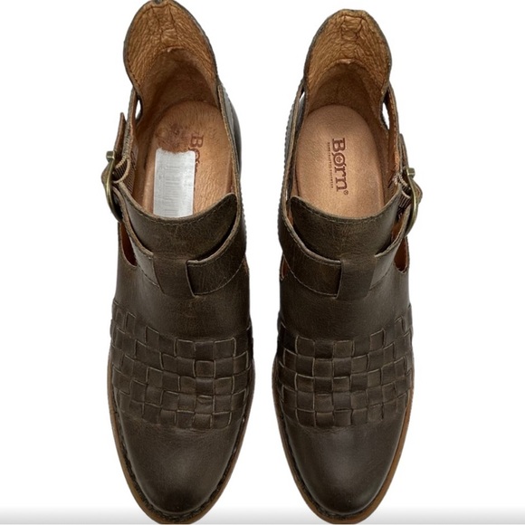 Born Viveka Woven Ankle Booties (8M) - Picture 3 of 12